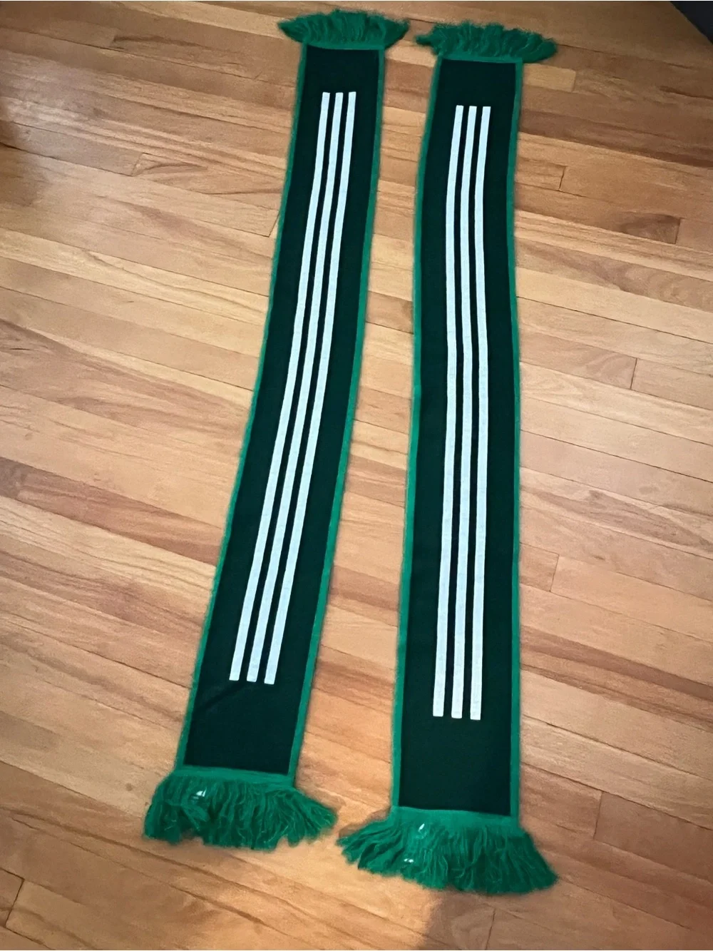 adidas Green 'Soy México' Soccer Fan Scarf Bundle of 2
